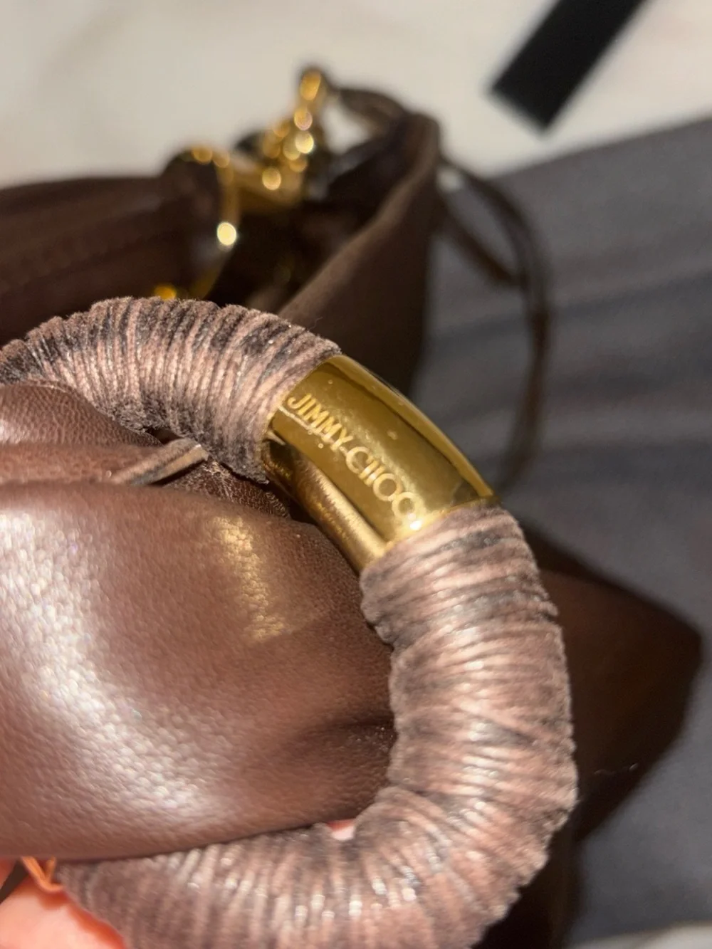 Jimmy Choo Saba hobo bag
